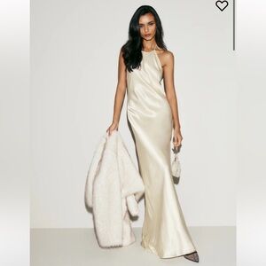 Reformation Jeany Silk Dress